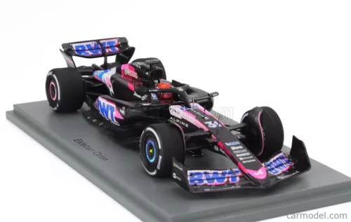 ALPINE  F1  A524 TEAM BWT ALPINE N 31 BAHRAIN GP 2024 ESTEBAN OCON  BLACK BLUE PINK