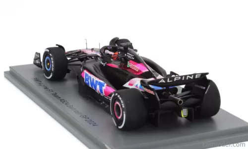 ALPINE  F1  A524 TEAM BWT ALPINE N 31 BAHRAIN GP 2024 ESTEBAN OCON  BLACK BLUE PINK