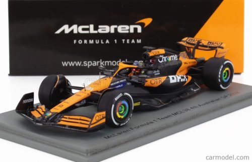 McLaren  F1  MCL38 TEAM McLaren N 81 4th AUSTRALIAN GP 2024 OSCAR PIASTRI  ORANGE BLACK
