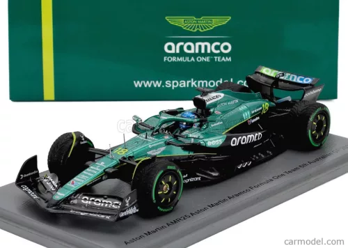 ASTON MARTIN  F1  AMR25 TEAM ARAMCO COGNIZANT N 18 AUSTRALIAN GP 2025 LANCE STROLL  GREEN BLACK