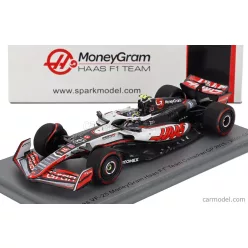   HAAS  F1  VF-25 TEAM MONEYGRAM HAAS N 87 CANADA GP 2025 OLIVER BEARMAN  WHITE BLACK RED