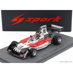   SURTEES  F1  TS16 N 18 SPANISH GP 1974 CARLOS PACE  WHITE RED BLACK