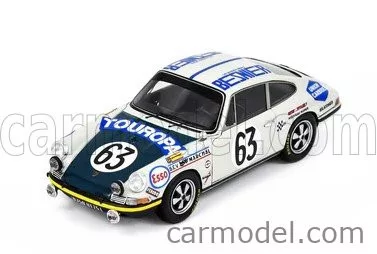 PORSCHE  911S COUPE 1991cc S6 TEAM M.MARTIN N 63 24h LE MANS 1969 RENE MAZZIA - PIERRE MAUROY  BEIGE GREEN