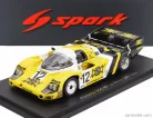 PORSCHE  956 2.6L TWIN TURBO TEAM SORGA JOEST RACING N 12 24h LE MANS 1983 CLEMENS SCHICKENTANZ - VOLKERT MERL - MAURICIO NARVAEZ  YELLOW BLACK