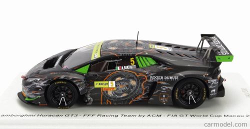 LAMBORGHINI HURACAN GT3 TEAM FFF RACING N 5 FIA GT WORLD CUP MACAU 2017 M.BORTOLOTTI