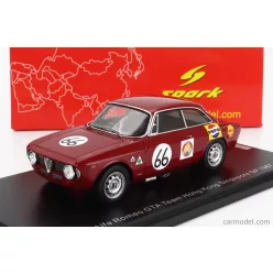   ALFA ROMEO  GIULIA GTA TEAM HONG KONG N 66 SINGAPORE GP 1967 ALBERT POON  RED