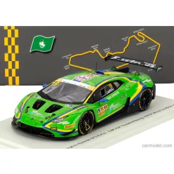   LAMBORGHINI  HURACAN GT3 EVO2 TEAM SJM VSR THELDORE RACING N 19 FIA GT WORLD CUP MACAU 2024 MATTEO CAIROLI  GREEN YELLOW