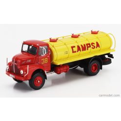LEYLAND  COMET TANKER TRUCK CAMPSA 2-ASSI 1959  RED YELLOW