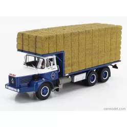  BERLIET  GPS12 TRUCK TRASPORTO FIENO 3-ASSI 1968  BLUE WHITE BEIGE