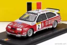 Ford SIERRA RS500 COSWORTH TEAM BASTOS RACING N 2 3rd 24h SPA 1989 EDDY JOOSEN - FRANK BIELA - THOMAS LINDSTROM  RED WHITE