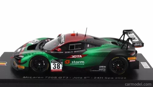McLAREN 720S GT3 TEAM JOTA N 38 24h SPA 2022 M.KIRCHHOFER - O.WILKINSON - R.BELL