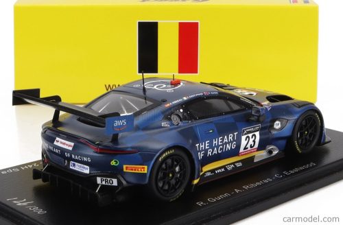 ASTON MARTIN VANTAGE AMR GT3 TEAM HEART OF RACING TF SPORT N 23 24h SPA 2022 R.GUNN - A.RIBERAS - C.EASTWOOD