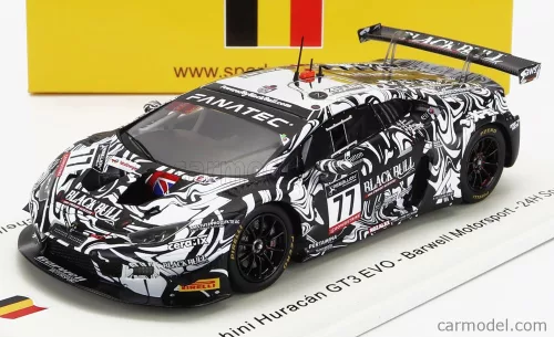 LAMBORGHINI  HURACAN GT3 EVO TEAM BARWELL MOTORSPORT N 77 24h SPA 2022 A.AL HARTHY - S.DE HAAN - A.MACDOWALL - S.MITCHELL