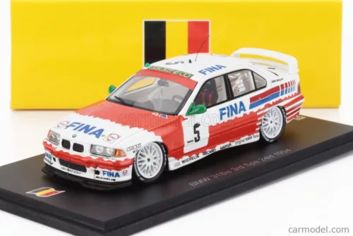 BMW  3-SERIES 318iS TEAM BMW FINA BASTOS N 5 3rd 24h SPA 1994 JEAM MICHEL MARTIN - PATRICK SLAUS - ALTFRID HEGER  RED WHITE