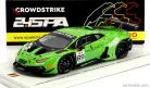 LAMBORGHINI  HURACAN GT3 EVO 2 TEAM GRT GRASSER N 85 WINNER SILVER CUP 24h SPA 2023 C.SCHMID - B.HITES - G.VAN BERLO  GREEN BLACK