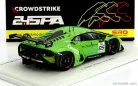 LAMBORGHINI  HURACAN GT3 EVO 2 TEAM GRT GRASSER N 85 WINNER SILVER CUP 24h SPA 2023 C.SCHMID - B.HITES - G.VAN BERLO  GREEN BLACK