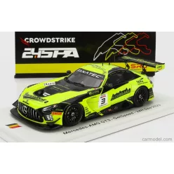   MERCEDES BENZ  AMG GT3 TEAM GETSPEED N 3 24h SPA 2023 F.SCHOLZE - K.HEYER - P.ASSENHEIMER - A.PERONI  YELLOW BLACK