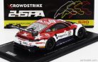 PORSCHE  911 992 GT3 R TEAM GMG RACING N 132 24h SPA 2023 K.WADHINGTON - J.SOFRONAS - P.LONG - J.BLEEKEMOLEN  RED WHITE BLUE