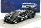LAMBORGHINI  HURACAN GT3 EVO2 5.2L V10 TEAM BARWELL MOTORSPORT N 72 3rd BRONZE CLASS 24h SPA 2024 MATTIA MICHELOTTO - GABRIEL RINDONE - PATRICK KUJALA - CASPER STEVENSON  BLACK GREEN