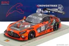 MERCEDES BENZ  AMG GT3 EVO 6.2L V8 TEAM CROWDSTRIKE RILEY N 4 WINNER PRO-AM CLASS 24h SPA 2024 GEORGE KURTZ - IAN JAMES - NICKY CATSBURG - COLIN BRAUN  ORANGE GREY