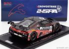 AUDI  R8 LMS GT3 EVO II 5.2L V10 TEAM TRESOR ATTEMPTO RACING N 88 24h SPA 2024 LEONARDO MONCINI - LORENZO PATRESE - LORENZO FERRARI - GLENN VAN BERLO  GREY RED