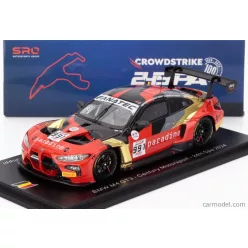   BMW  4-SERIES M4 GT3 3.0L TURBO TEAM CENTURY MOTORSPORT N 991 24h SPA 2024 DARREN LEUNG - PEDRO EBRAHIM CARVALHO - TOBY SOWERY - CONNOR DE PHILLIPPI  RED BLACK YELLOW