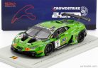LAMBORGHINI  HURACAN GT3 EVO2 5.2L V10 TEAM GRT GRASSER RACING N 19 24h SPA 2024 MATEO LLARENA - HUGO COOK - BAPTISTE MOULIN - HAYTHAM QARAJOULI  GREEN