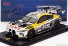 BMW  4-SERIES M4 GT3 3.0L TURBO TEAM ROWE RACING N 98 24h SPA 2024 PHILIPP ENG - NICK YELLOLY - MARCO WITTMANN  WHITE BLACK YELLOW