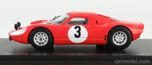 PORSCHE  904 GTS N 3 RALLY DES ROUTES DU NORD 1966 F.DUMOUSSEAU - M.ROQUES