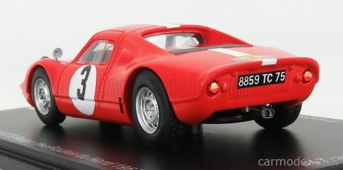 PORSCHE  904 GTS N 3 RALLY DES ROUTES DU NORD 1966 F.DUMOUSSEAU - M.ROQUES