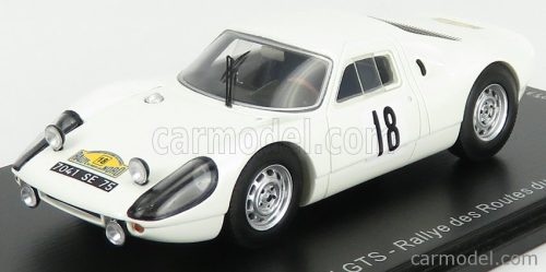 PORSCHE  904 GTS N 18 RALLY DES ROUTES DU NORD 1966 J.SCHLESSER - A.SCHLESSER