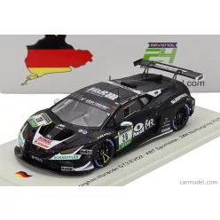   LAMBORGHINI  HURACAN GT3 EVO II TEAM ABT SPORTSLINE N 28 24h NURBURGRING 2025 MARCO MAPELLI - CHRISTIAN ENGELHART - LUCA ENGSTLER  BLACK