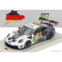   PORSCHE  911 992 GT3 CUP TEAM MAX KRUSE RACING N 644 24h NURBURGRING 2025 TOM CORONEL - DOMINIK FUGEL - MARCEL FUGEL - MORITZ OSTREICH  WHITE BLACK