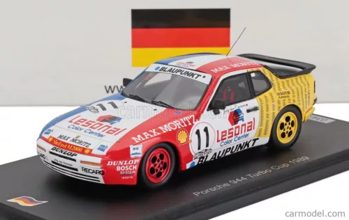 PORSCHE  944 TURBO CUP N 11 PORSCHE TURBO CUP 1989 JORG VAN OMMEN  WHITE RED BLUE