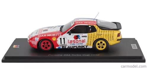 PORSCHE  944 TURBO CUP N 11 PORSCHE TURBO CUP 1989 JORG VAN OMMEN  WHITE RED BLUE
