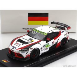   TOYOTA  SUPRA GR GT4 TEAM TOYOTA GAZOO RACING N 90 EUROPE CHAMPION DTM TROPHY 2022 TIM HEINEMANN  WHITE RED BLACK