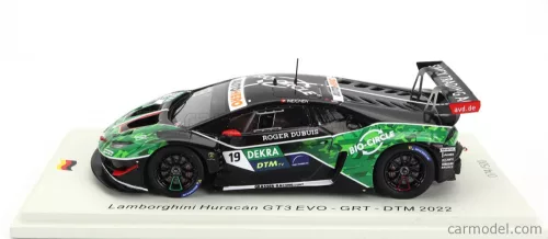 LAMBORGHINI  HURACAN GT3 EVO N 19 GRT DTM 2022 ROLF INEICHEN  BLACK GREEN
