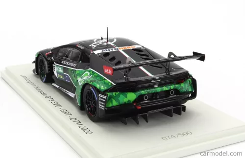 LAMBORGHINI  HURACAN GT3 EVO N 19 GRT DTM 2022 ROLF INEICHEN  BLACK GREEN