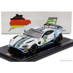   ASTON MARTIN  VANTAGE AMR GT3 TEAM DORR MOTORSPORT N 169 24h NURBURGRING 2024 O.SANDBERG - A.WENISCH - M.FUNKE - P.DORR  WHITE BLUE BLACK