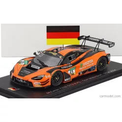   McLAREN  720S GT3 EVO 4.0L TWIN TURBO V8 TEAM DOOR MOTORSPORT N 25 DTM SEASON 2024 BEN DORR  ORANGE BLACK