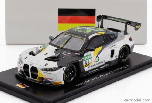 BMW  4-SERIES M4 GT3 N 56 PROJECT DTM 2023 SANDRO HOLZEM  WHITE BLACK