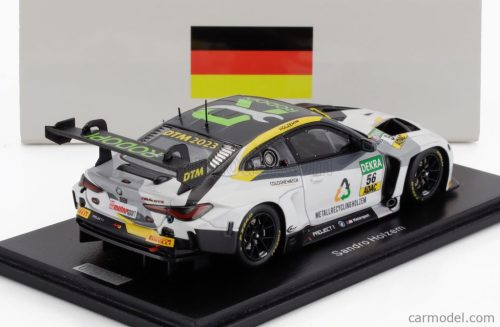 BMW  4-SERIES M4 GT3 N 56 PROJECT DTM 2023 SANDRO HOLZEM  WHITE BLACK