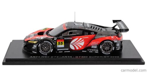 HONDA  NSX GT3 TEAM ARTA N 55 GT300 CLASS SUPER GT 2020 SHINICHI TAKAGI - TOSHIKI OYU  RED BLACK