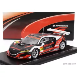   HONDA  NSX GT3 TEAM MODULO DRAGO CORSE N 34 GT300 CLASS SUPER GT 2020 RYO MICHIGAMI - JAKE PARSON  RED BLACK WHITE