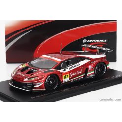   LAMBORGHINI  Gran Seed LAMBORGHINI GT3 N 87 TEAM JLOC GT300 SUPER GT 2021 KOSUKE MATSUURA - NATSU SAKAGUCHI  RED WHITE