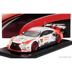   LEXUS  RC F GT3 TEAM ARTO THAILAND N 35 GT300 SUPER GT 2021 GIULIANO ALESI - SEAN WALKINSHAW  WHITE ORANGE