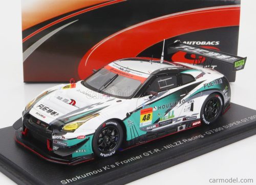 NISSAN  GT-R TEAM NILZZ RACING N 48 GT300 SUPER GT 2022 T.IDA - Y.TANAKA  WHITE BLACK GREEN