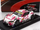 TOYOTA  GR SUPRA TEAM TSUCHIYA N 25 GT300 CLASS SUPER GT 2023 T.SUGANAMI - S.NONAKA  WHITE FUCSIA