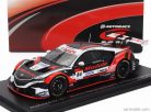 HONDA  NSX-GT TEAM MODULO NAKAJIMA RACING N 64 GT500 CLASS SUPER GT 2020 TAKUYA IZAWA - HIROKI OTSU  BLACK WHITE RED