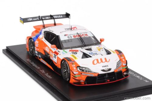 TOYOTA  SUPRA GR TEAM TGR N 36 GT500 CLASS GT500 SUPER GT 2021 YUHI SEKIGUCHI - SHO TSUBOI  ORANGE WHITE